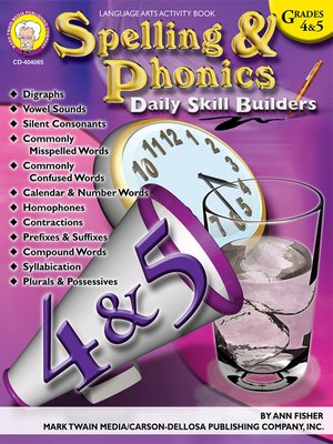 cover image of Spelling and Phonics, Grades 4 - 5